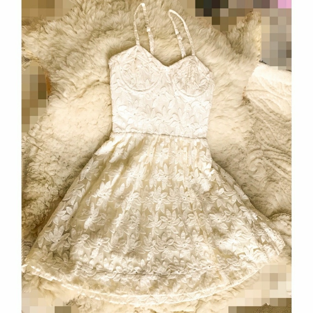 Cream Summer Dress